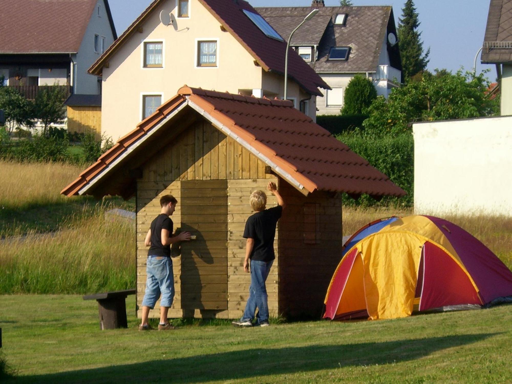Pension Beer Mähring Exterior foto